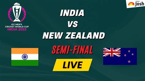 India vs New Zealand LIVE: ICC Men's Cricket World Cup 2023 .
